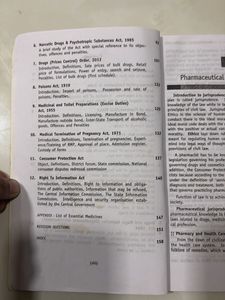 Pharmaceutical Jurisprudence Book