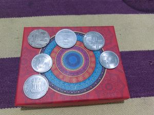 6 Different head 2 Rupee Coin.