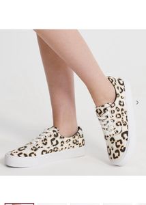 SUPERDRYLeopard Print Classic Lace-UpCasual Shoes