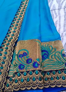 new catalogue Peacock design saree