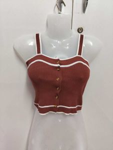 Cute Ribbed Crop Top