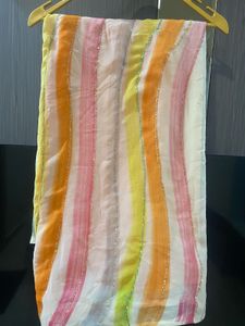 Colorful Striped saree