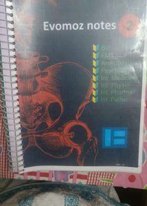 Evomoz notes ( Neet pg )
