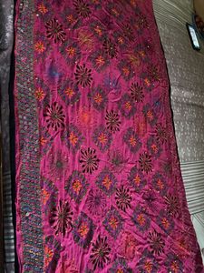 fulkari mirror dupatta