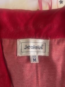 Red White Jaded Polo T-Shirt