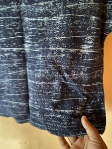 Blue &amp; White Striped Top