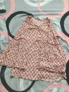 Women's Floral Print Tunic Top