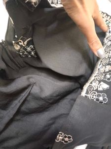 Stunning Embellished Black Lehenga Choli Top