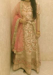 Elegant Pink Embroidered Blouse