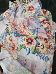 Floral Print Dupatta