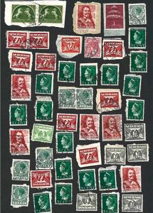 70 🫟 (1890-1940s) Rare,Vintage Nederlands Stamps
