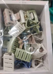 Set of Colorful Claw Clips