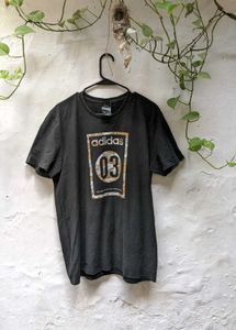 Adidas Black Graphic T-Shirt 👕