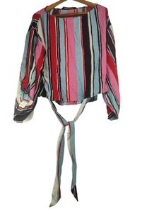Zars Striped Colorful Top LR-90