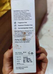 Deconstruct Vitamin C &amp; Ferulic Acid Serum + Sunsc