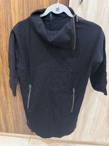 Black Tunic with Zip Pockets