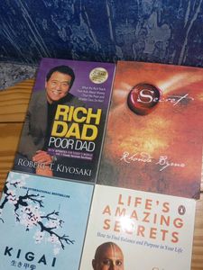 Ikigai,Rich Dad,The Secret &amp; Life's Amazing Secre