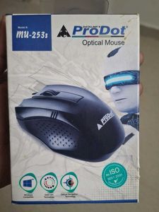 ProDot MU-253S Wired USB Optical Mouse | Brand New