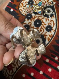 Two Rhinestone Hair Clips