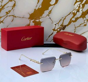 Cartier Rimless  sunglasses premium stock
