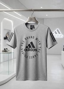 Adidas Grey Logo T-Shirt