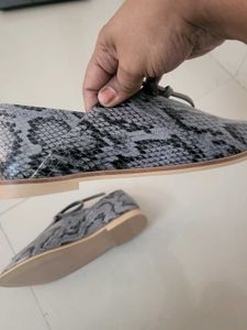 Snake Print Shoes