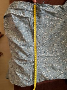 Seablue Aurelia Anarkali kurta top