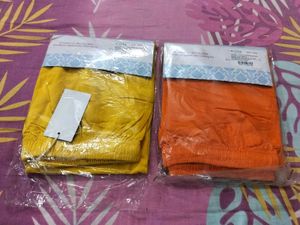New Pack of 2 Leggings (Yellow & Orange)💛🧡