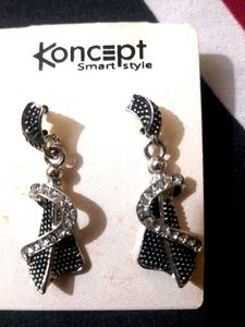 🖤 Stunning Black Earings,Only 80 Rupees!