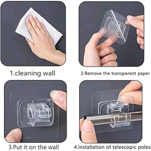 Self Adhesive Clips (2 Pc)