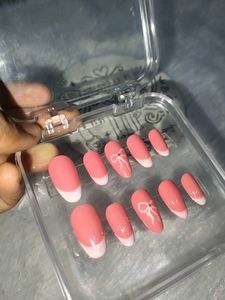 French Tip Press-On Nails