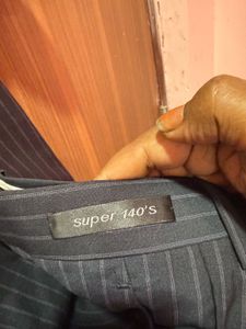 Men's Pinstripe Suit Jacket