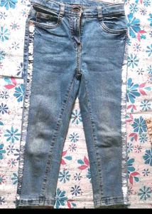 sequence jeans for girls, 5-6 yrs