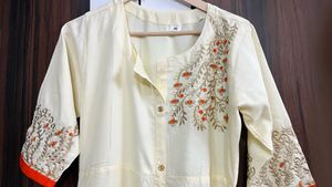 Elegant Cream plazo set