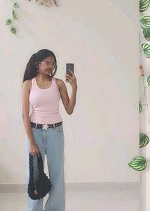 Womens Blue Denim Jeans