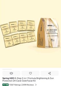 SpringH2O 24 Carat Gold Facial Kit