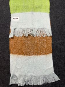 Jil Sander+ Striped Wool Scarf