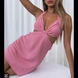 Chic Halter Neck  combo of 5 nighty