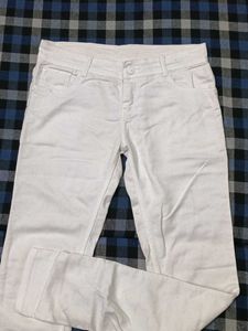 Girl's White Jens