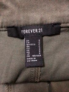 Forever 21 Military Green Skirt