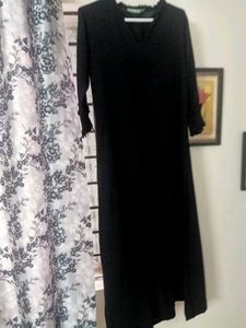 IDALIA Elegant  3 Black A- Line Kurta Set