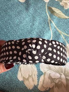 Polka Dot Knotted Headband