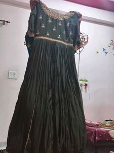Designer Embellished Anarkali Gown
