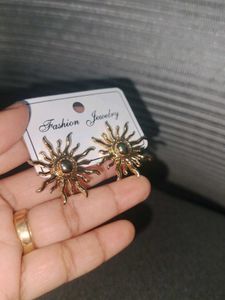Sunburst Earrings - Unique Statement Jewelry