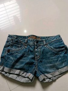 Cute Blue Denim Shorts