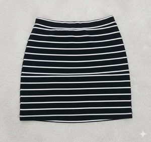 Striped Mini Skirt