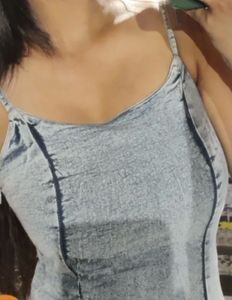 denim bodycon dress