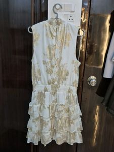 Floral Ruffle Mini Dress