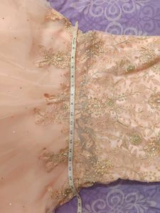 Blush Pink Embroidered Gown