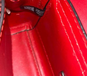 Michael Kors Red Chain Bag with E Bill